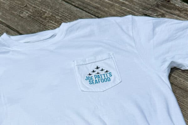 JP T-Shirt Short Sleeve Shrimp Boat Silhouette & Blues - Image 4