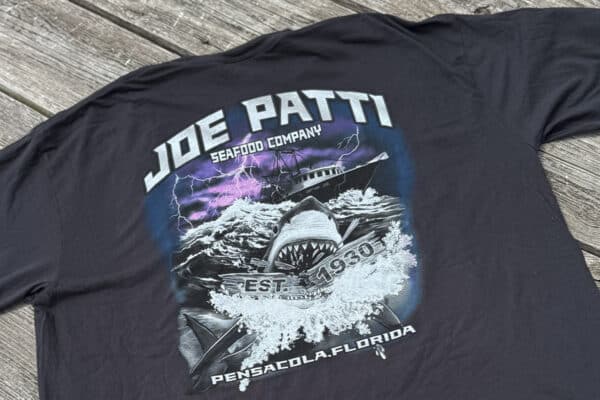JP T-Shirt Short Sleeve JAWS Distressed Black