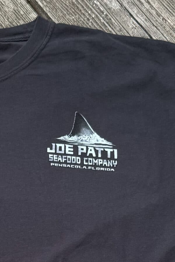 JP T-Shirt Short Sleeve JAWS Distressed Black - Image 4