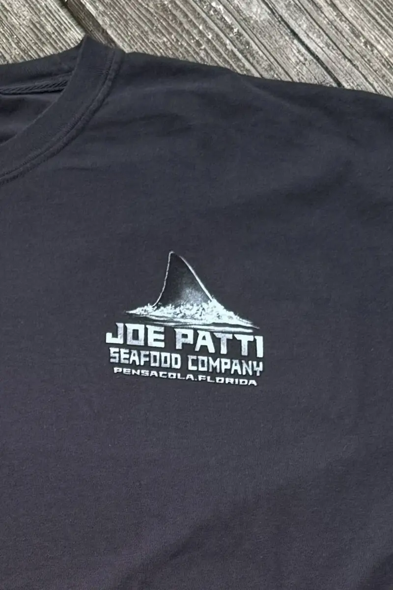 JP T-Shirt Short Sleeve JAWS Distressed Black - Image 4