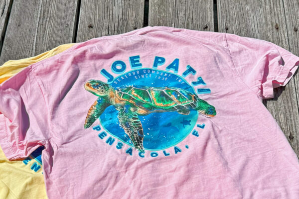 JP Seafood "Turtle" T-Shirt Short Sleeve (Pink)