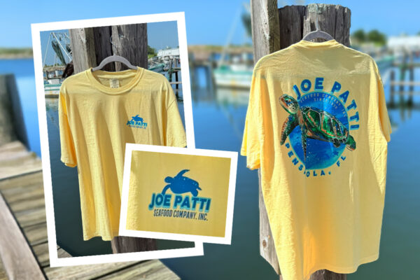 JP Seafood "Turtle" T-Shirt Short Sleeve (Yellow) - Image 2