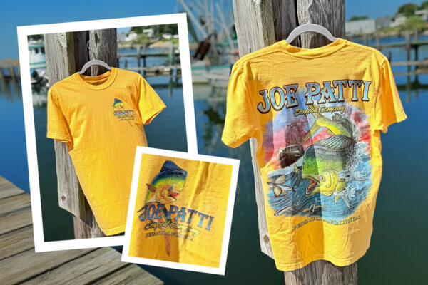JP Seafood Mahi-Mahi T-Shirt Short Sleeve (Yellow) - Image 4