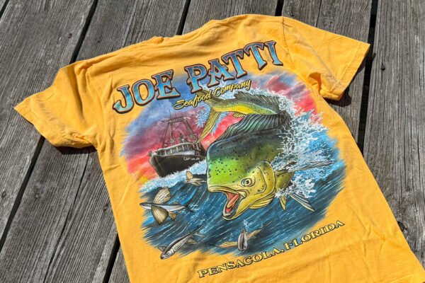 JP Seafood Mahi-Mahi T-Shirt Short Sleeve (Yellow)