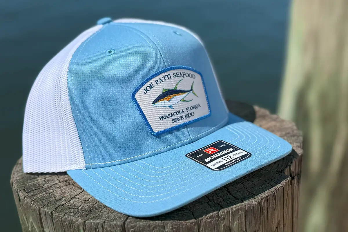 Joe Patti's "Since 1930" Teal Trucker Lt Blue Hat