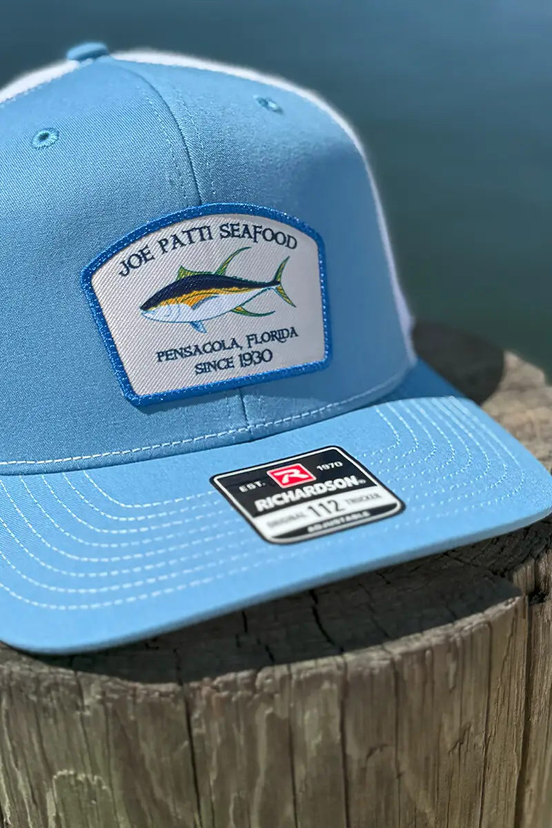 Joe Patti's "Since 1930" Teal Trucker Lt Blue Hat - Image 2