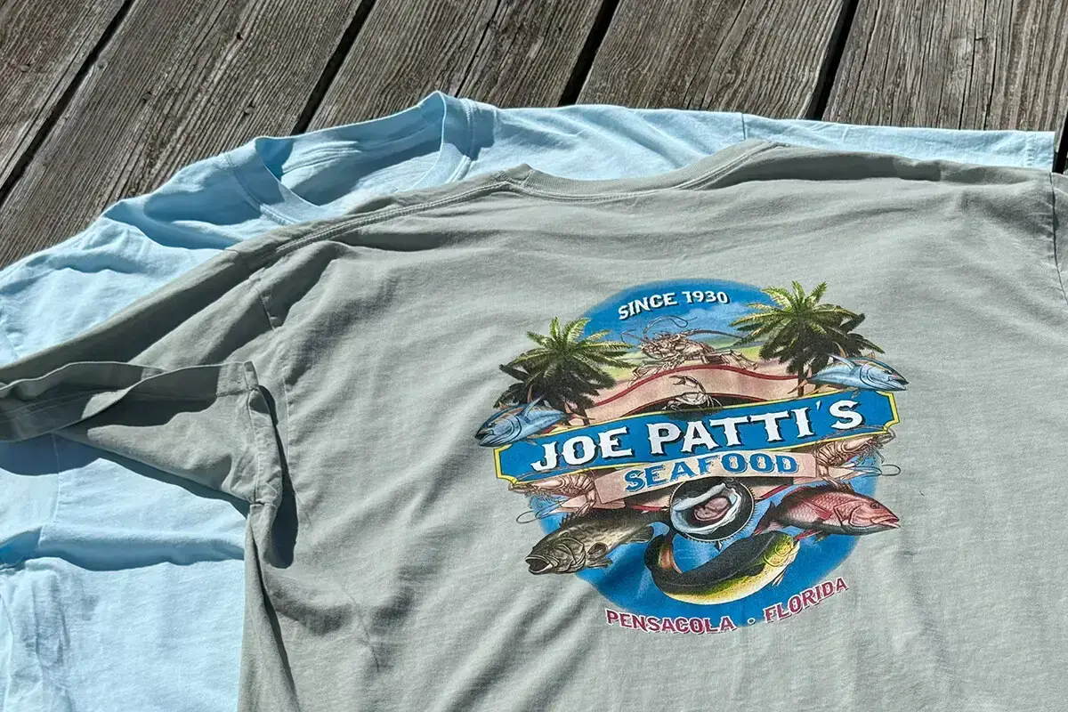 JP Seafood Since 1930 (Green-Gray)