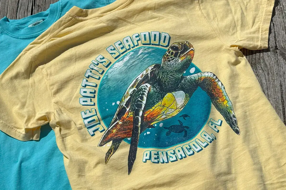 JP Seafood "Turtle 2" T-Shirt Short Sleeve (Yellow)